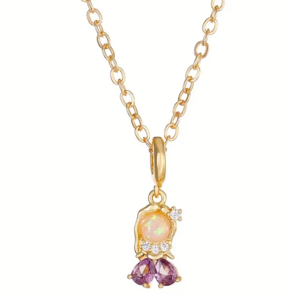 Disney’s Tangled Necklace, Disney Princess Necklace, Rapunzel Necklace